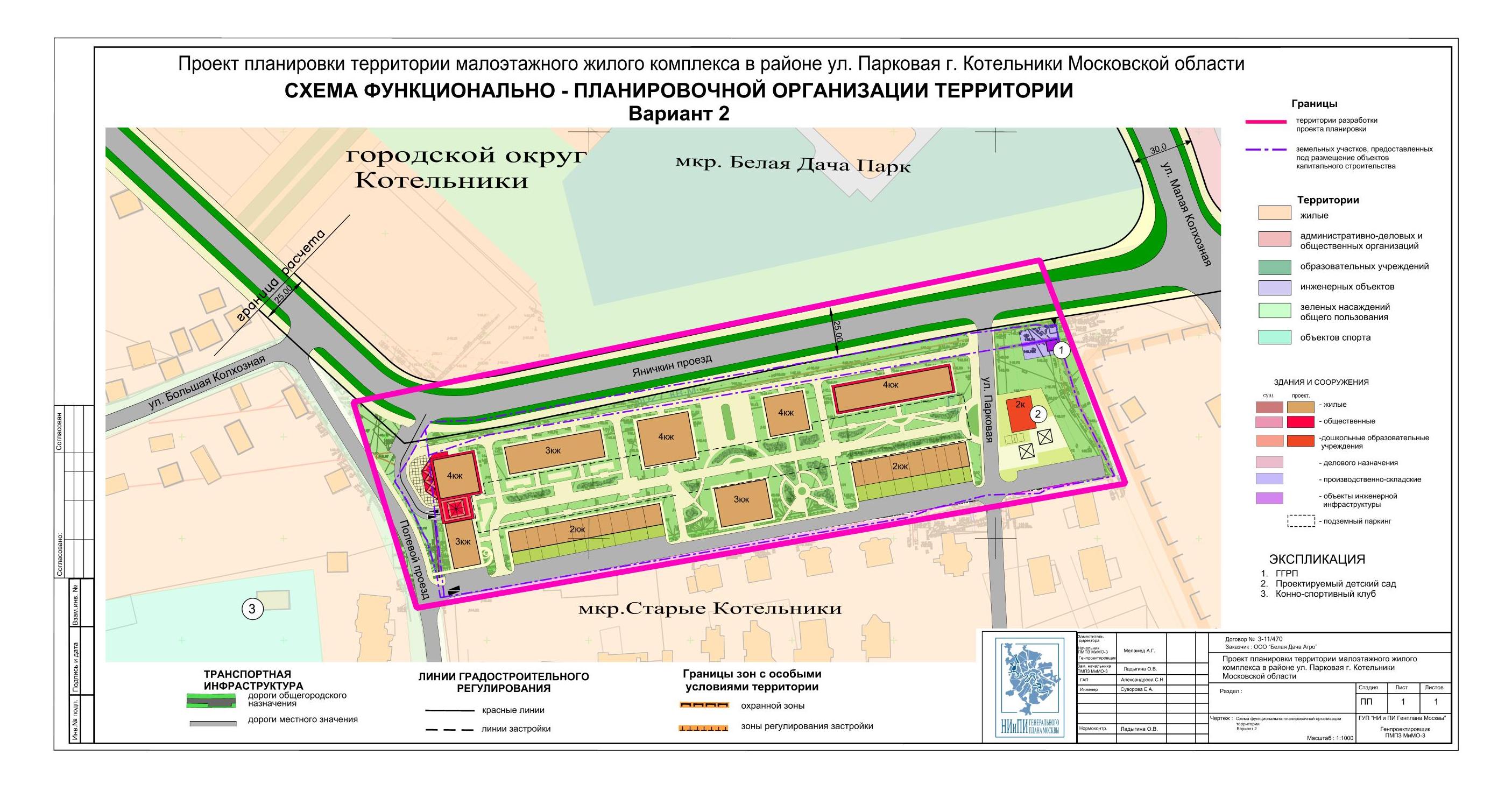 План города котельники московской области